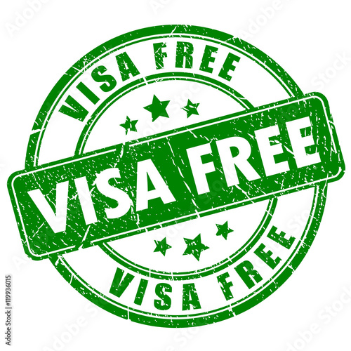 Visa free rubber stamp