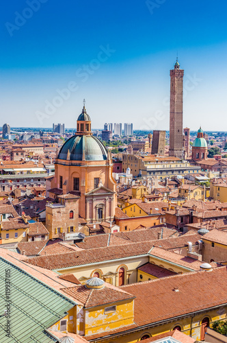 cityscape of Bologna
