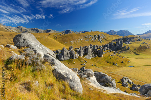 New Zealand Southern Alps South Island - Südinsel Neuseeland Alpen 
