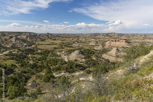 Scenic Badlands Landscape