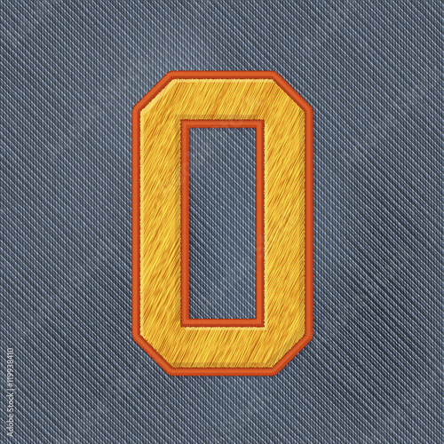 Embroidery Patch Numbers