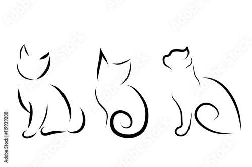 Vector animal logo.