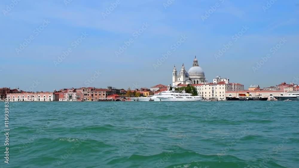 Venie, Italy. View from the boat. Venie, Italy. View from the boat.