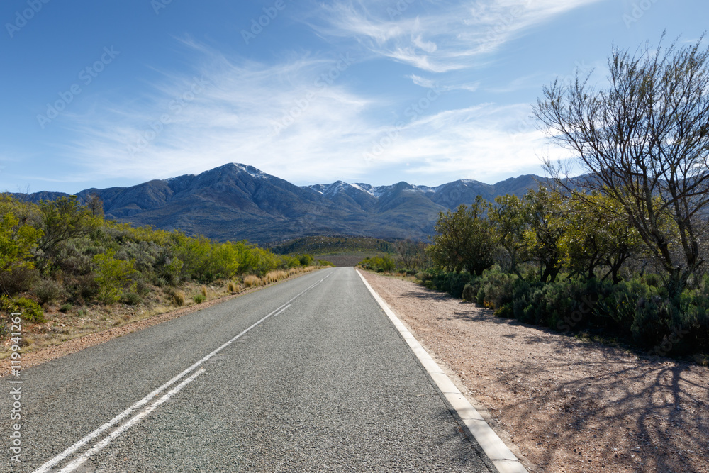 Fototapeta premium Snow - Swartberg Nature Reserve