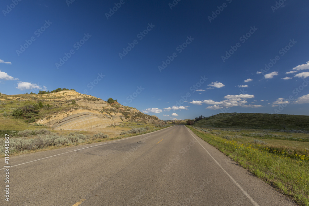 Road In Badlands