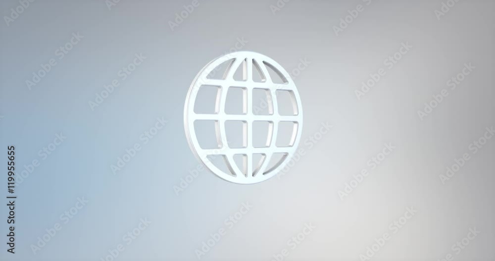 Animated Globe White 3d Icon Loop Modules for edit with alpha matte
Animated Globe White 3d Icon Loop Modules for edit with alpha matte