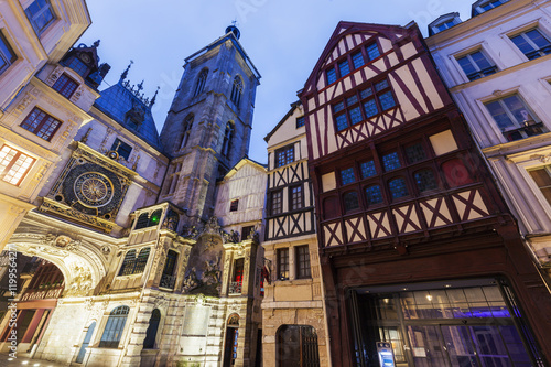 Old architecture of Rouen