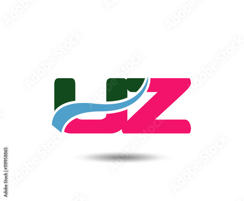 Free Download Alphabet Z and U letter logo. Vector illustration
 - GFXLoad