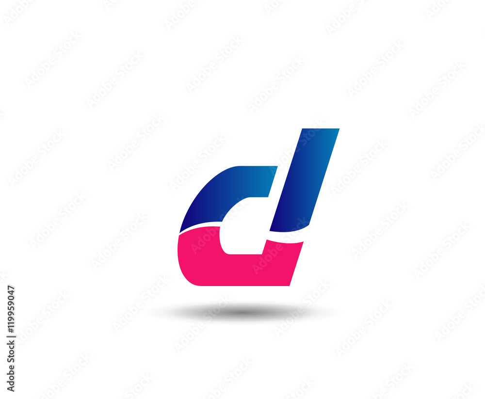 Letter D logo. Creative concept icon
Letter D logo. Creative concept icon