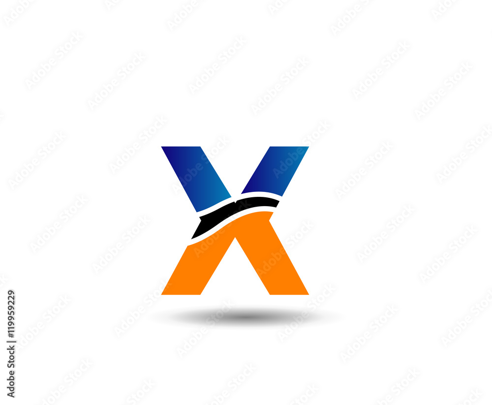 Letter x logo icon design template elements
Letter x logo icon design template elements