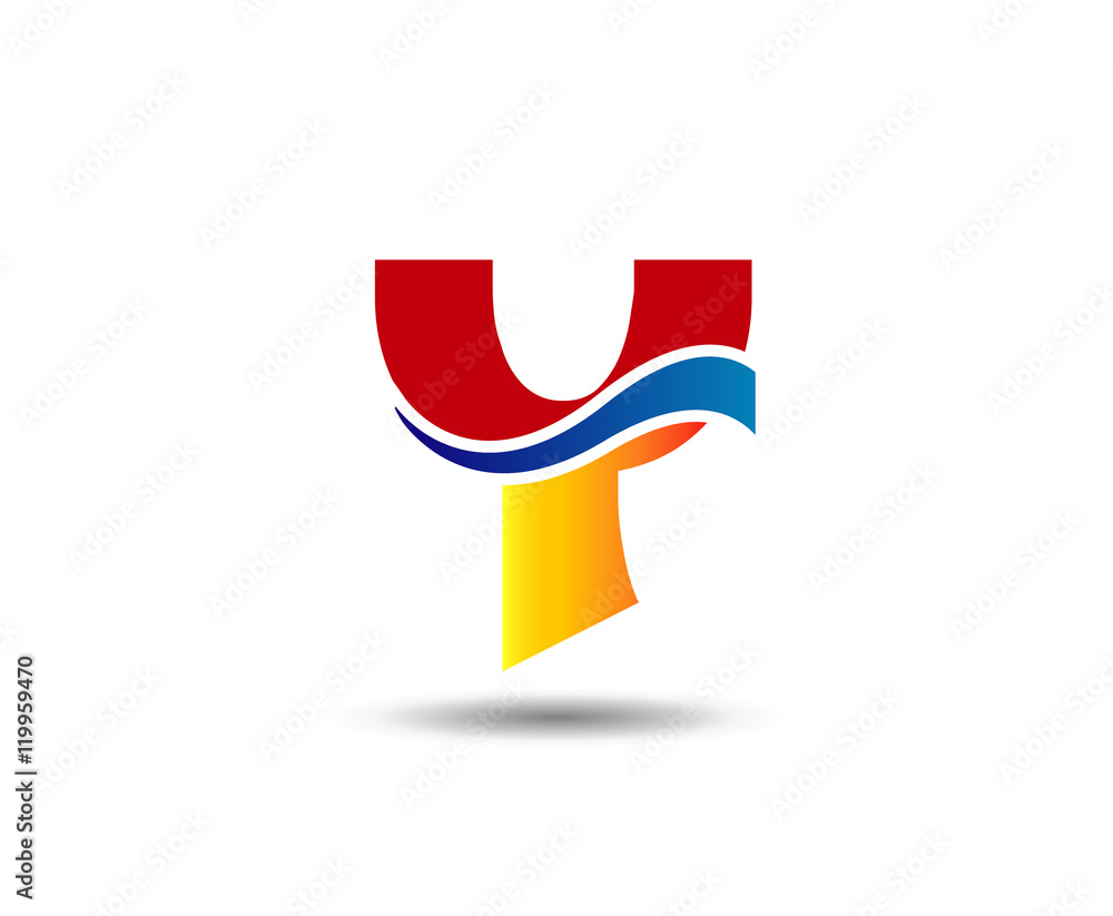 Letter Y logo symbol design template elements
Letter Y logo symbol design template elements