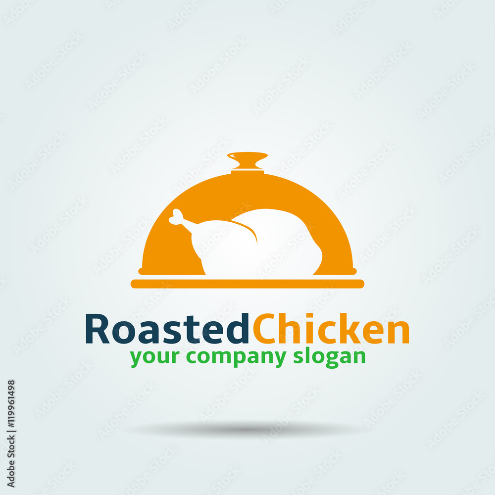 Roasted Chicken Icon Roasted Chicken Icon