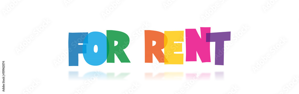 Fototapeta premium For rent