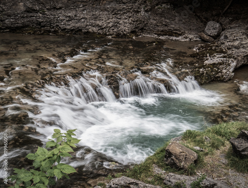 Ordesa national park in the Spanish Pyrenees in Spain