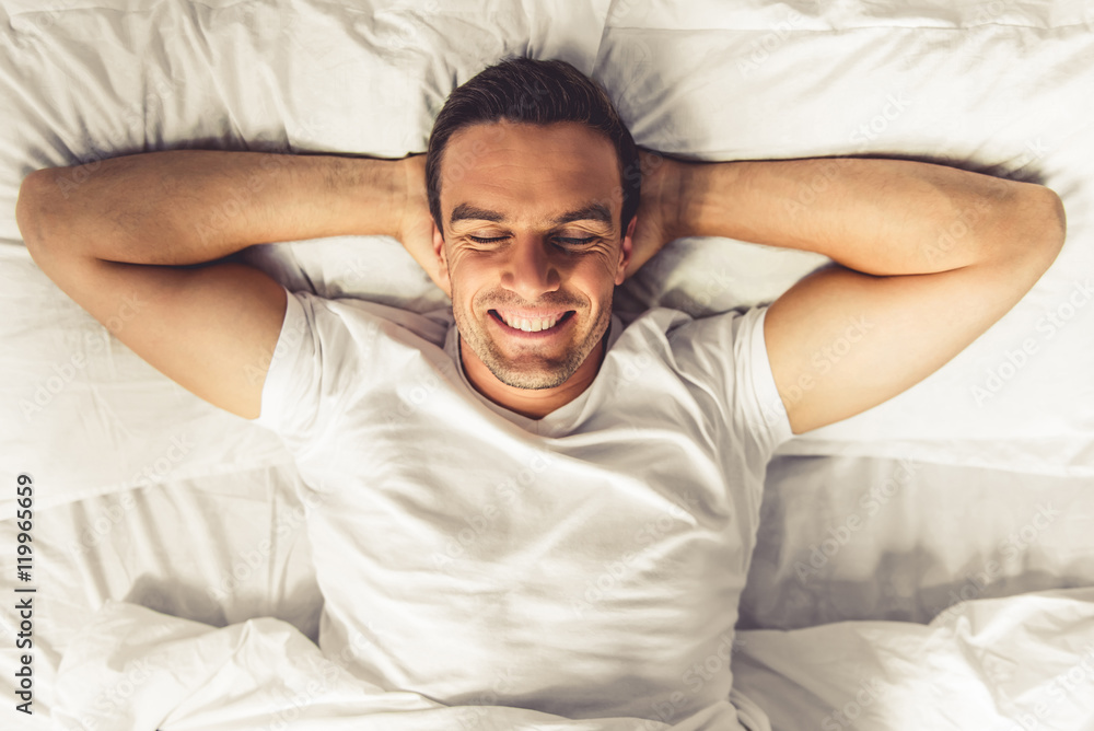 Man in the morning Man in the morning