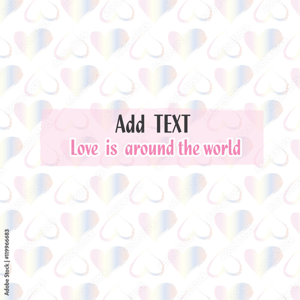 heart wallpaper background pattern shape abstract add text