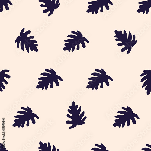seamless leaf pattern