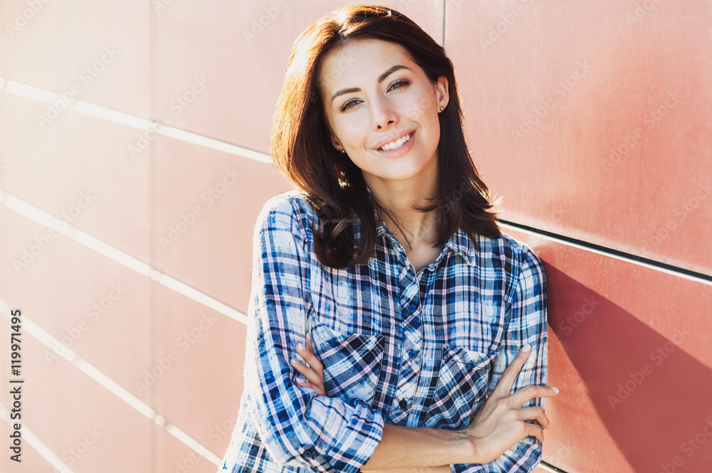 Beautiful young woman portrait Beautiful young woman portrait