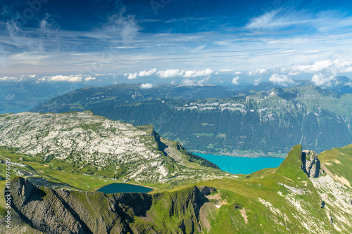 Blick vom Faulhorn auf Brienzersee