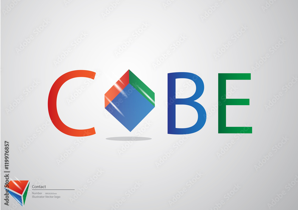 Cube logo background. Vector Designed for Your Business. Cube logo background. Vector Designed for Your Business.