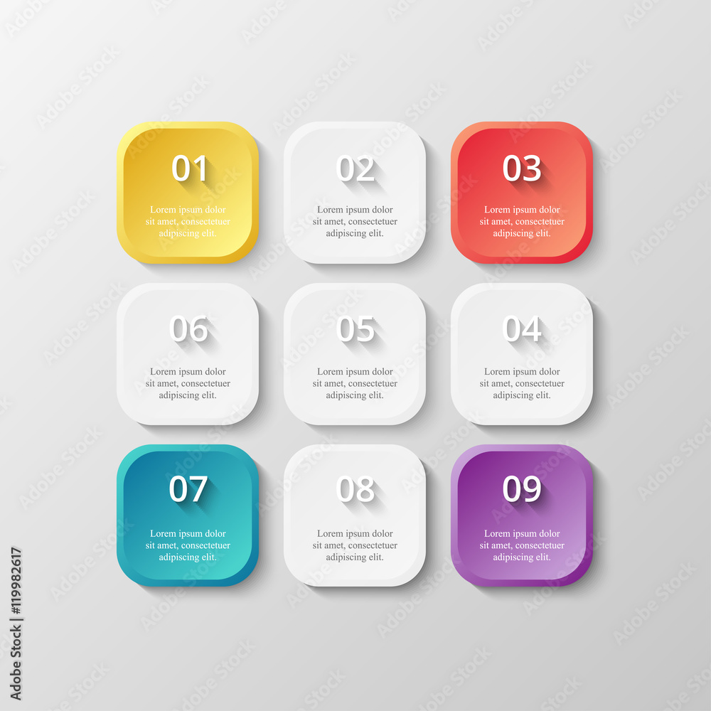 Vector business template for presentation. Vector business template for presentation.