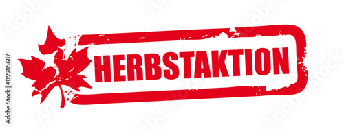 Stempel Herbstaktion