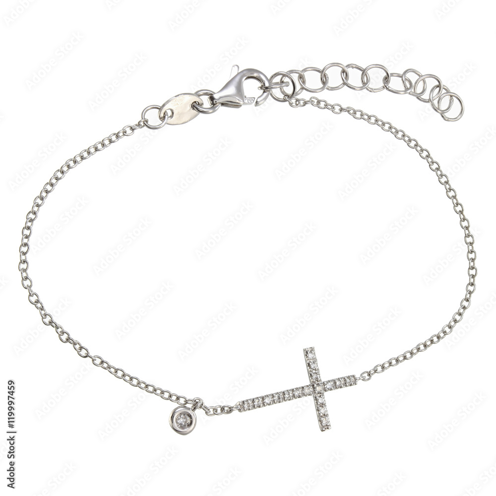 Diamond bracelet with stones Diamond bracelet with stones