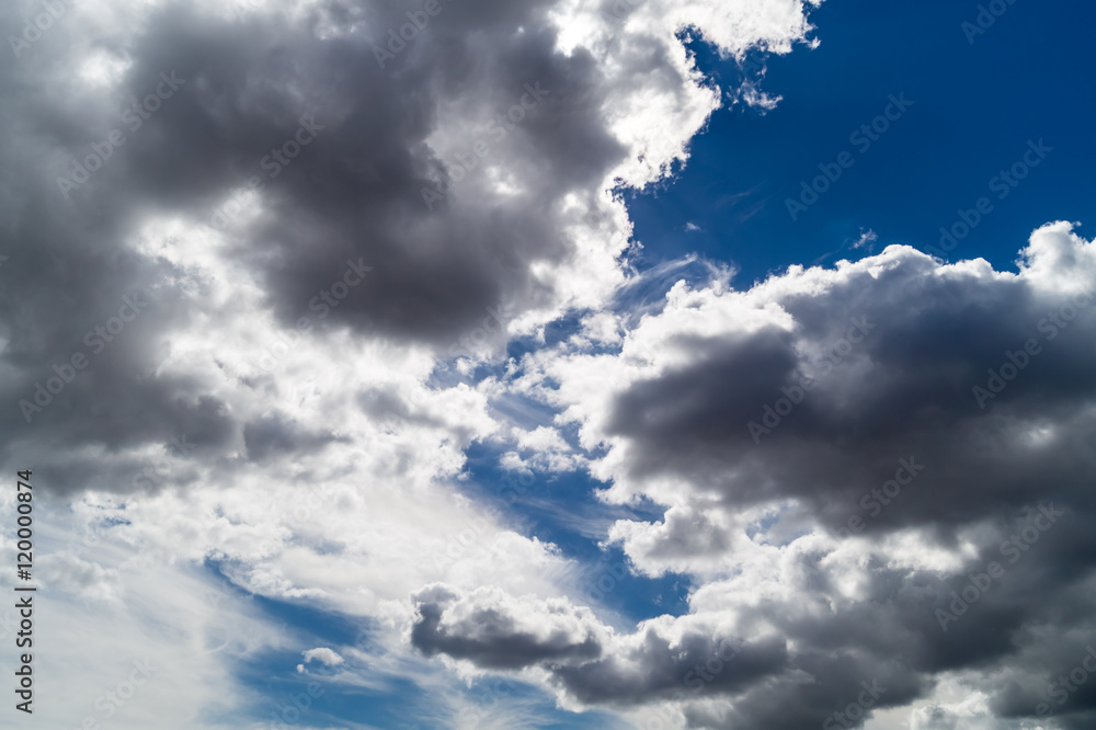 Obraz premium Sky with clouds