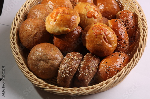 basket of different bread © Amikphoto