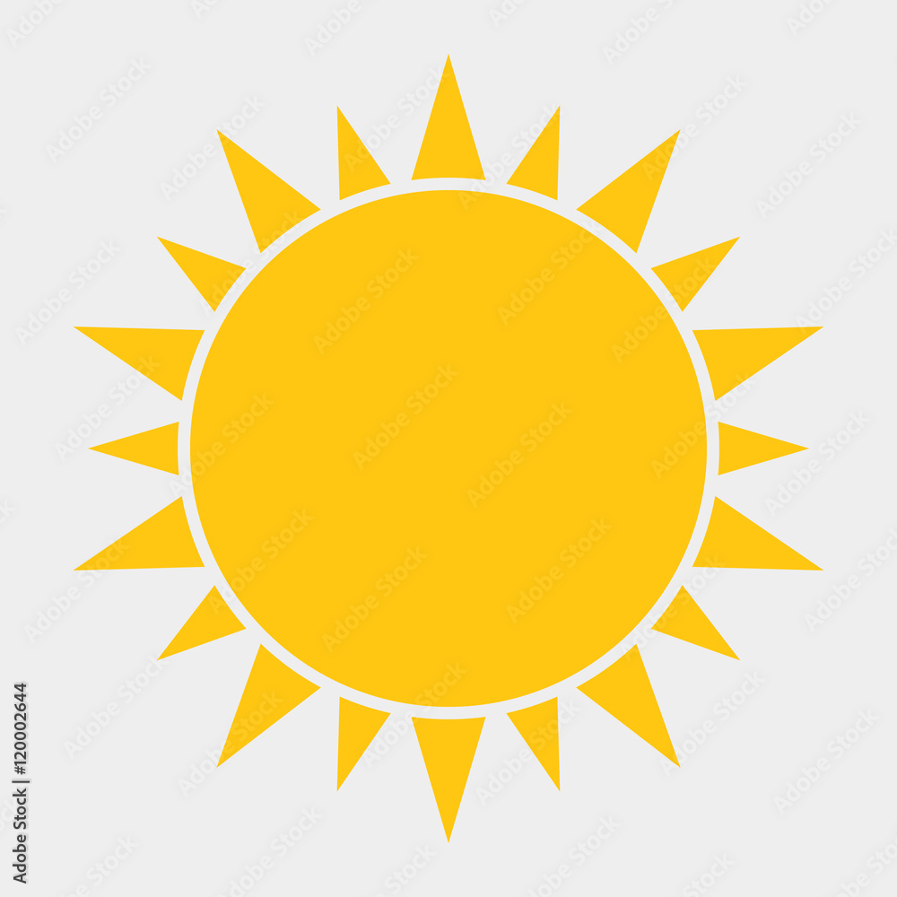 Sun Icon, Sun Icon Vector, Sun Icon design on a white background Sun Icon, Sun Icon Vector, Sun Icon design on a white background