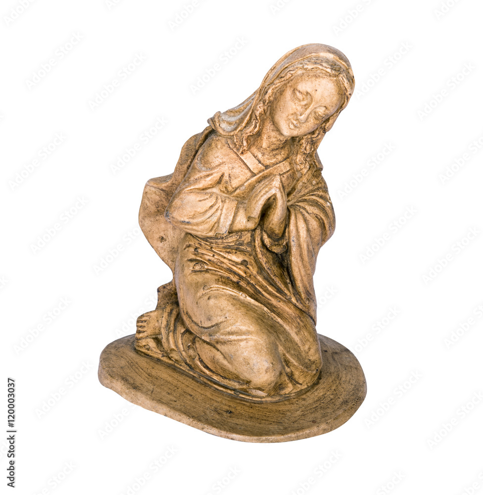 Obraz premium statuette of a praying Saint