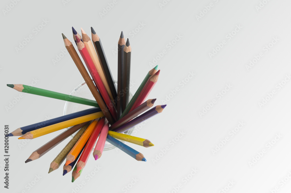 color colourful pencil background grass hold color colourful pencil background grass hold