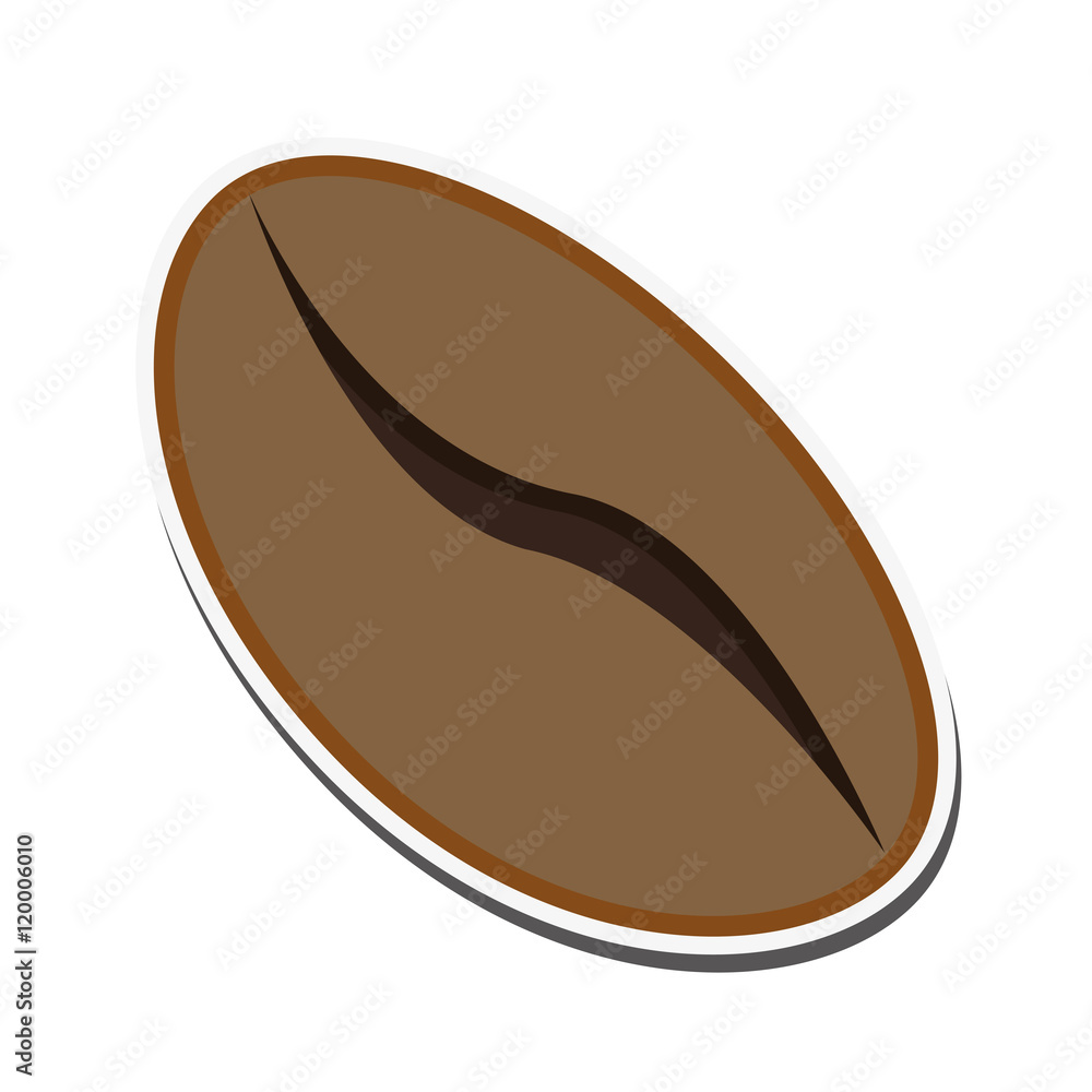 coffee bean shop drink beverage restaurant icon. Flat and isolated design. Vector illustration coffee bean shop drink beverage restaurant icon. Flat and isolated design. Vector illustration