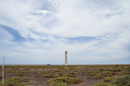Salzwiese und Leuchtturm, Morro Jable, Fuerteventura © Melanie King-Braun