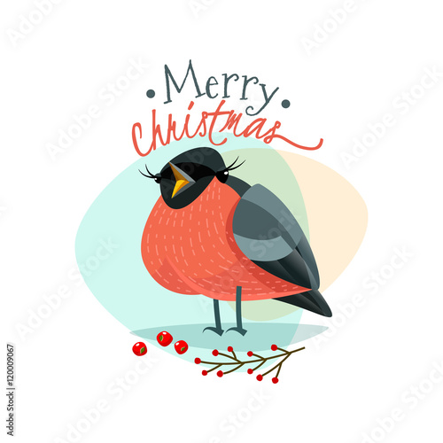 New Year Bullfinch