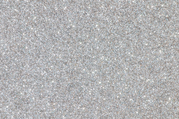silver glitter texture background