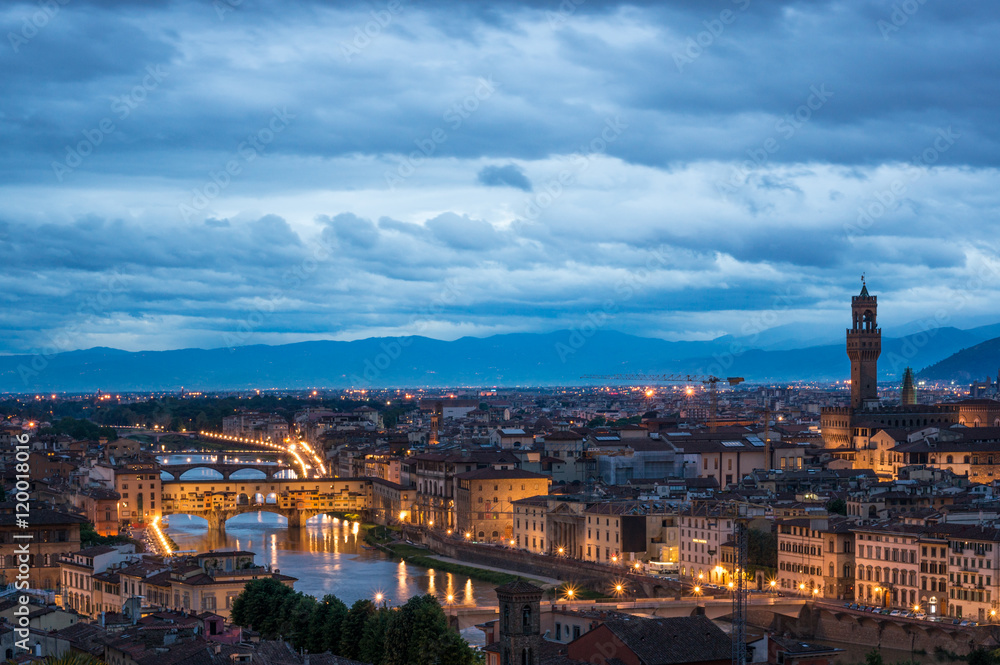 Florence in the early morning