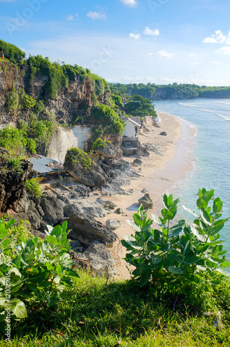 Balangan Beach in Bali Indonesia - nature vacation background