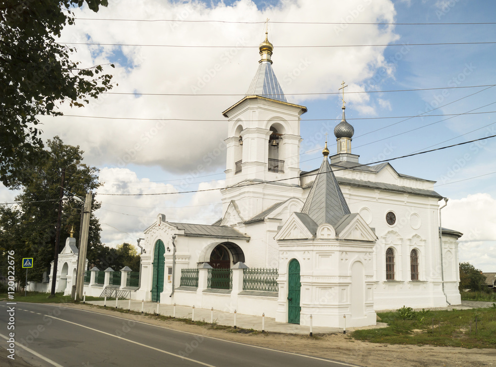 Church Nikolaya Miracle worker in city Mstyora,Russia