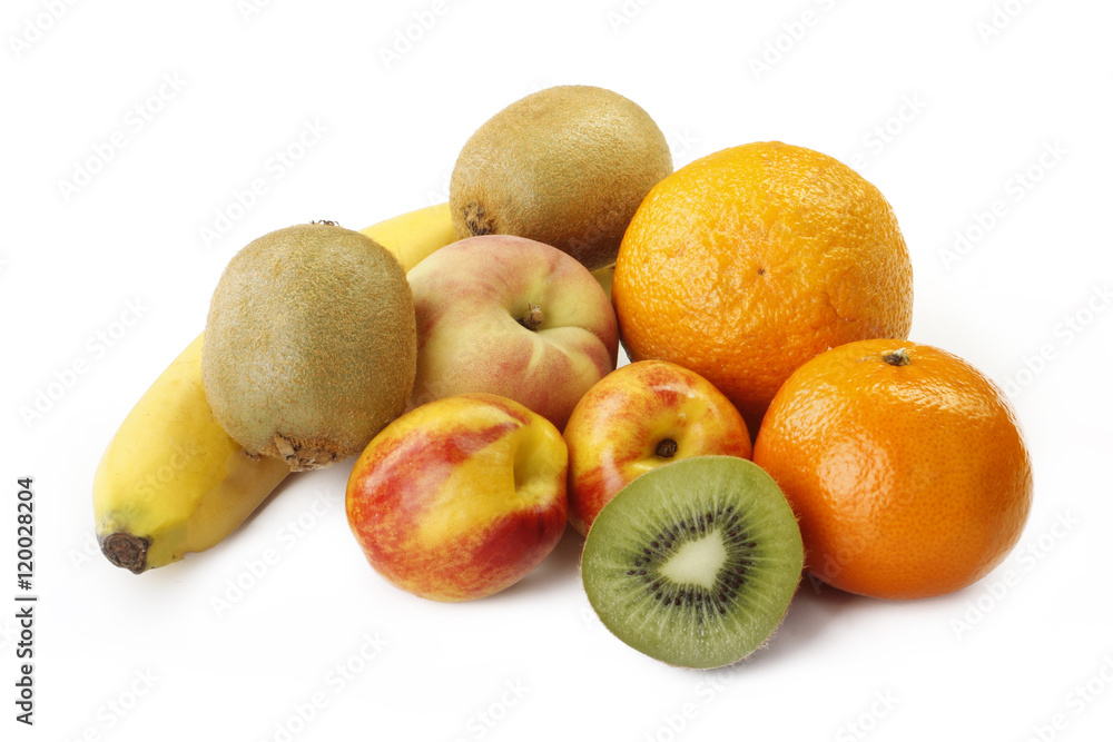 Fototapeta premium fruits isolated