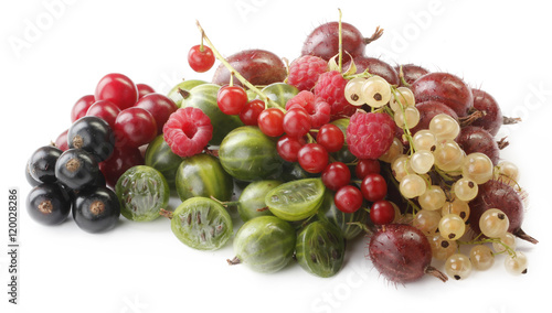 Fototapeta Naklejka Na Ścianę i Meble -  berries isolated
