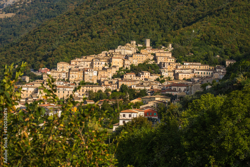 View of San Donato Val di Comino
