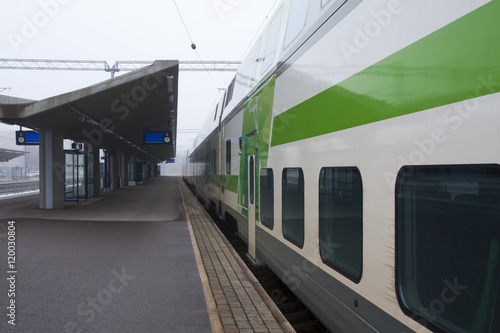 Kouvola  Finland 31 March 2016 - Kouvola railway station.