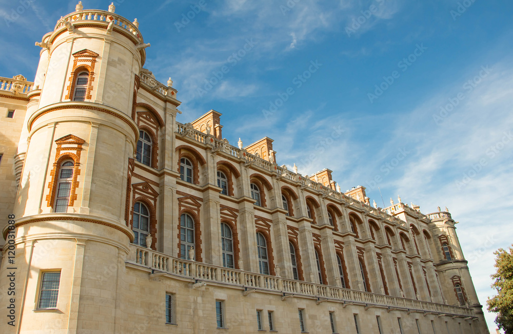The Saint Germain en Laye castle, Paris region, France. The Saint Germain en Laye castle, Paris region, France.