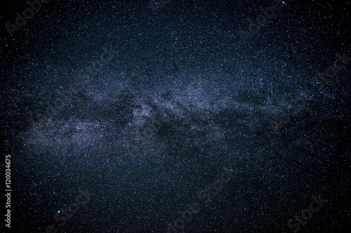 The Milky Way. Our galaxy. Long exposure photograph © Baranov