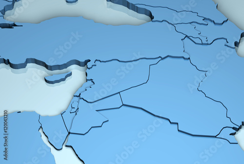 Middle East 3D