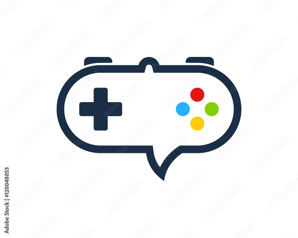 Game Chat Logo Game Chat Logo