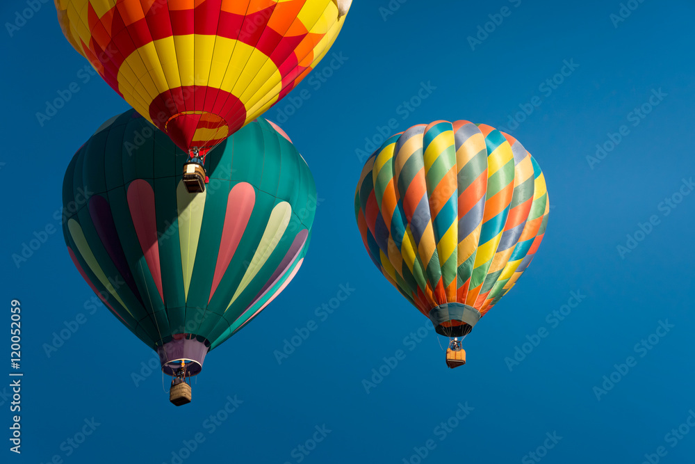 Obraz premium Hot air balloons