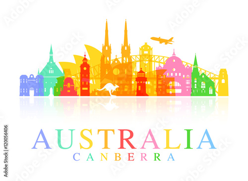 Australia Travel Landmarks.
