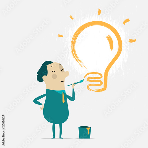 Dipingere un'idea geniale